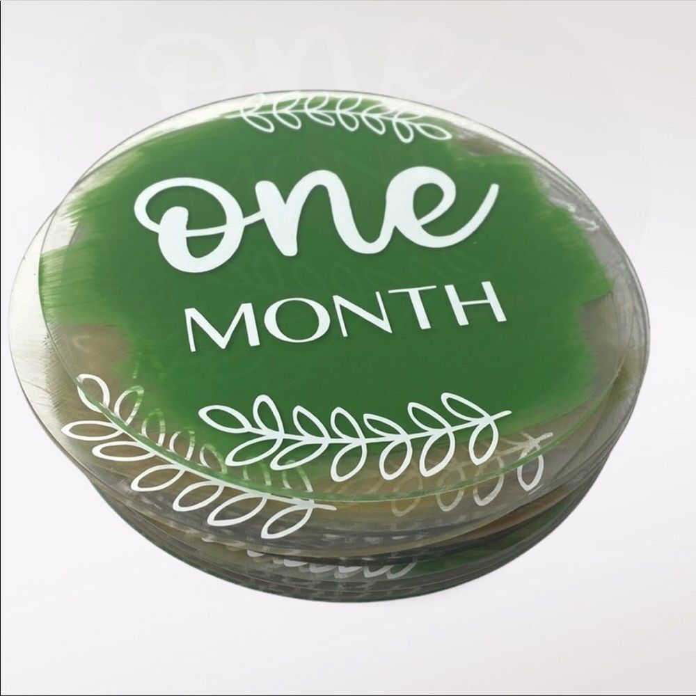 🆕 Baby Unisex Monthly Milestone Markers
